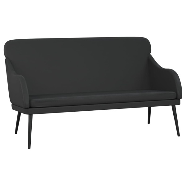 Banco 110x76x80 cm couro artificial preto M 2
