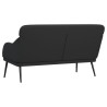 Banco 110x76x80 cm couro artificial preto 5