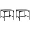 Mesas de apoio 2 pcs 40x40x35 cm deriv. madeira cinzento sonoma 2