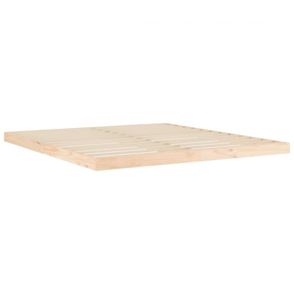 Estructura de cama madera maciza de pino 180x200 cm M 4