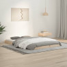 Estrutura de cama de casal pequena 120x190 cm pinho maciço 1