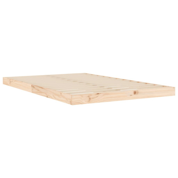 Estructura de cama madera maciza de pino 120x190 cm M 4