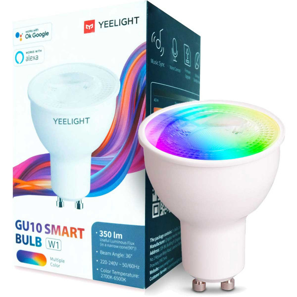 Yeelight Bombilla LED Inteligente GU10 Bulb W1 blanco M 2