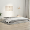 Estrutura cama super king size 180x200 cm pinho maciço branco 1