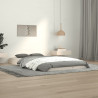 Estrutura de cama 100x200 cm madeira de pinho maciça branco 1