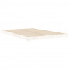 Estructura de cama madera maciza de pino blanco 120x190 cm 4