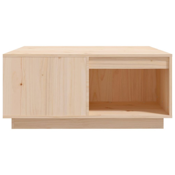 Mesa de centro madera maciza de pino 80x81x36.5 cm M 5