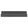 Estantes de pared 2 uds madera maciza de pino gris 50x12x9 cm 4