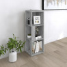 Mueble de esquina madera contrachapada gris Sonoma 33x33x100 cm 1