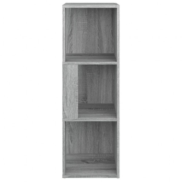 Mueble de esquina madera contrachapada gris Sonoma 33x33x100 cm M 5