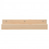 Estantes de pared 2 uds madera maciza de pino 50x12x9 cm 4