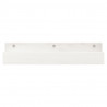 Estantes de pared 2 uds madera maciza de pino blanco 50x12x9 cm 4