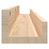 Estantes de pared 2 uds madera maciza de pino 110x12x9 cm 5