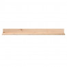 Estantes de pared 2 uds madera maciza de pino 110x11x9 cm 3