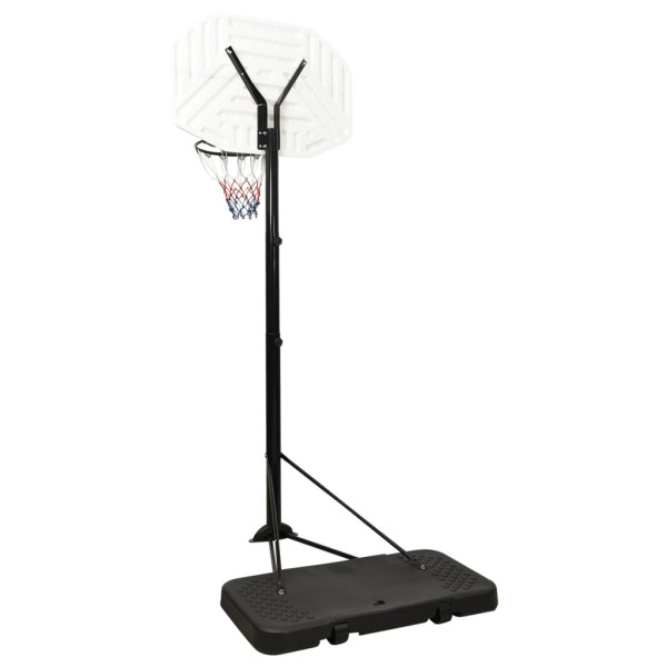Canasta de baloncesto polietileno blanco 258-363 cm M 4