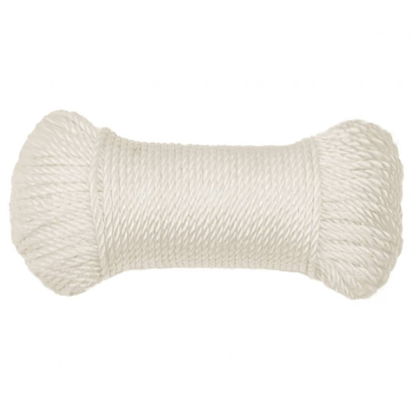 Corda de trabalho 3 mm 25 m polipropileno branco M 3