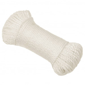 Corda de trabalho 6 mm 50 m polipropileno branco H