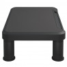Soporte para monitor negro 38x24x10.5 cm 4