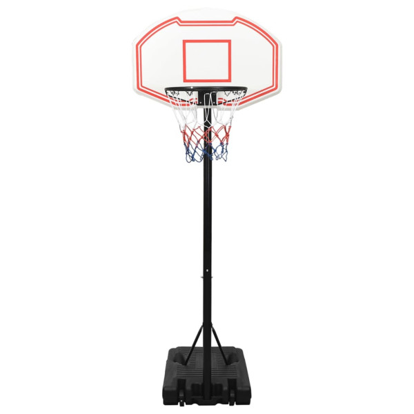 Canasta de baloncesto polietileno blanco 237-307 cm M 2