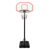 Tabela de basquetebol 237-307 cm polietileno branco 2