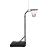 Tabela de basquetebol 237-307 cm polietileno branco 3