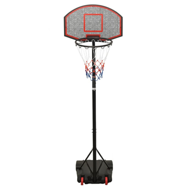 Canasta de baloncesto polietileno negro 216-250 cm M 2