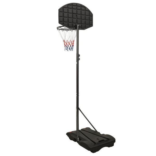 Tabela de basquetebol 216-250 cm polietileno preto M 4
