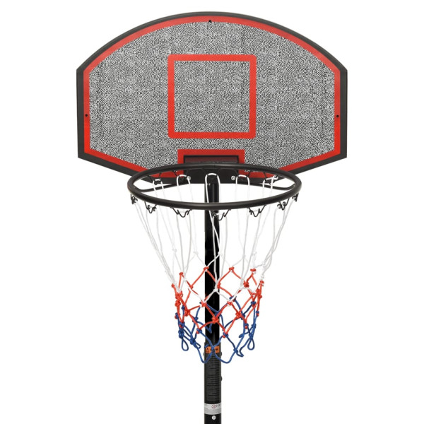 Canasta de baloncesto polietileno negro 216-250 cm M 5