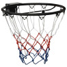 Aro de baloncesto acero negro 45 cm 1