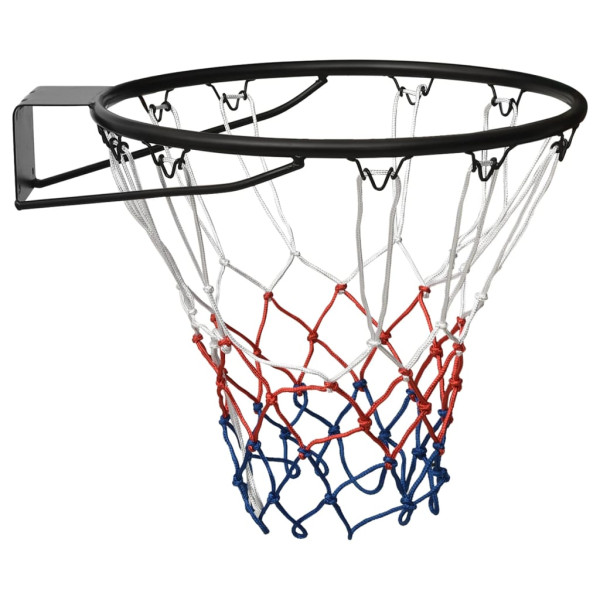 Cesto de basquetebol 45 cm aço preto M 3