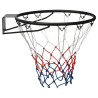 Cesto de basquetebol 45 cm aço preto 3