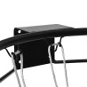 Cesto de basquetebol 45 cm aço preto 5