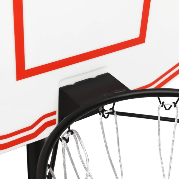 Tablero de baloncesto polietileno blanco 90x60x2 cm M 5