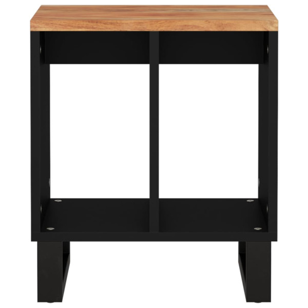 Mesa de apoio 40x31x46 cm acácia maciça/derivados de madeira M 4