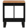 Mesa de apoio 40x31x46 cm acácia maciça/derivados de madeira 4