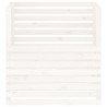 Caixa de compostagem 100x100x102 cm pinho maciço branco 5