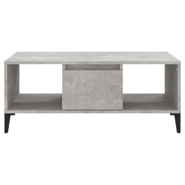 Mesa de centro 90x50x36.5 cm derivados madeira cinzento cimento M 5