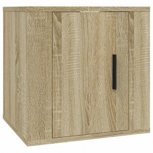 Mueble para TV de pared roble Sonoma 40x34.5x40 cm H