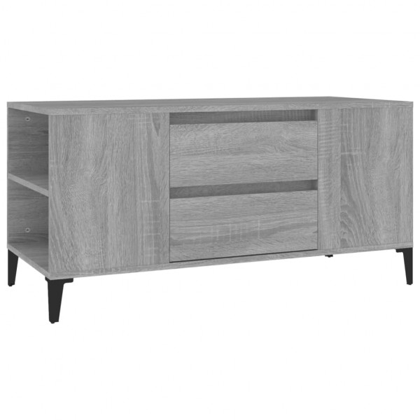 Móvel para TV 102x44.5x50 cm derivados madeira cinzento sonoma M 2