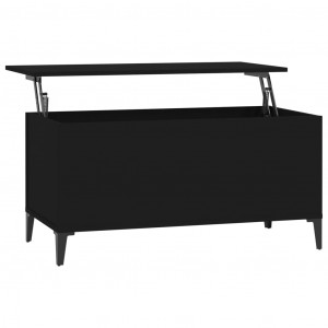 Mesa de centro 90x44.5x45 cm derivados de madeira preto H