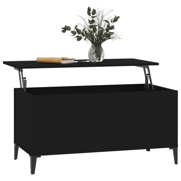 Mesa de centro 90x44.5x45 cm derivados de madeira preto M 5