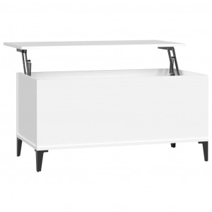 Mesa de centro 90x44.5x45 cm derivados de madeira branco H