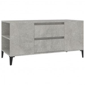 Móvel p/ TV 102x44.5x50 cm derivados madeira cinzento cimento H