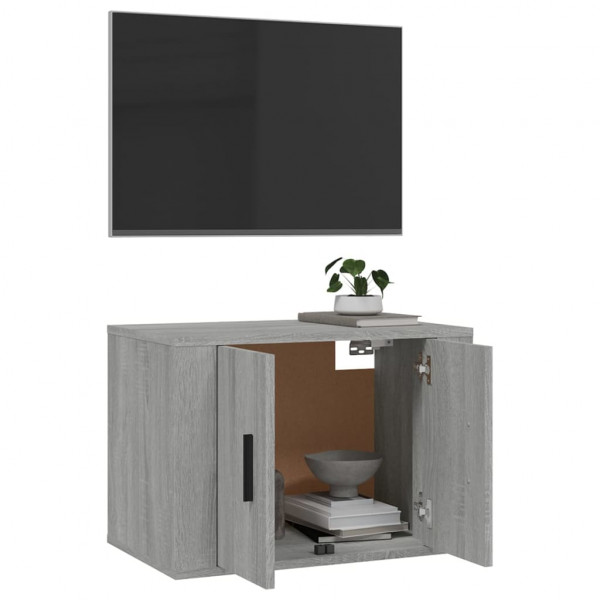 Móvel de TV para parede 57x34.5x40 cm cinzento sonoma M 5