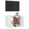 Mueble para TV de pared blanco 57x34.5x40 cm 5