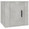 Mueble para TV de pared gris hormigón 40x34.5x40 cm 2