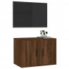 Mueble para TV de pared roble marrón 57x34.5x40 cm 4