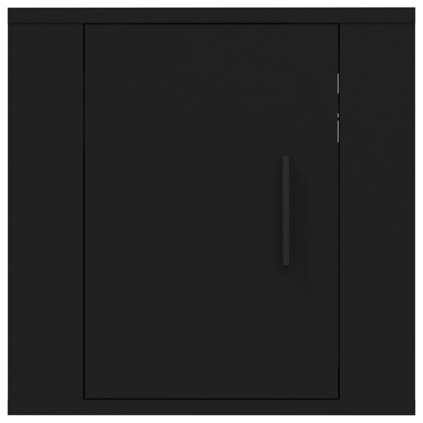 Mueble para TV de pared negro 40x34.5x40 cm M 5