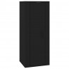 Mueble para TV de pared negro 40x34.5x100 cm 2