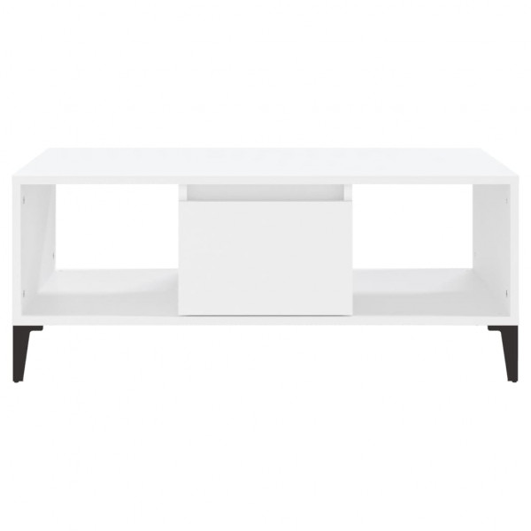 Mesa de centro 90x50x36.5 cm derivados de madeira branco M 5